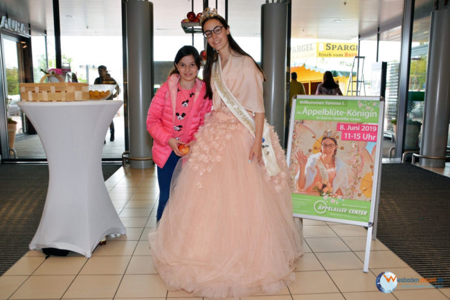 Äppelblüte-Königin bei uns im Äppelallee-Center