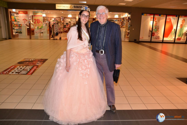 Äppelblüte-Königin bei uns im Äppelallee-Center