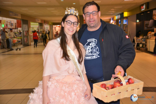 Äppelblüte-Königin bei uns im Äppelallee-Center