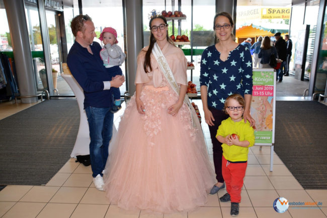 Äppelblüte-Königin bei uns im Äppelallee-Center