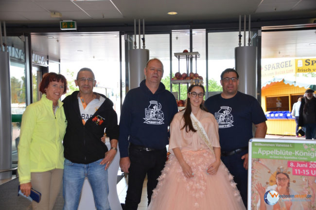 Äppelblüte-Königin bei uns im Äppelallee-Center