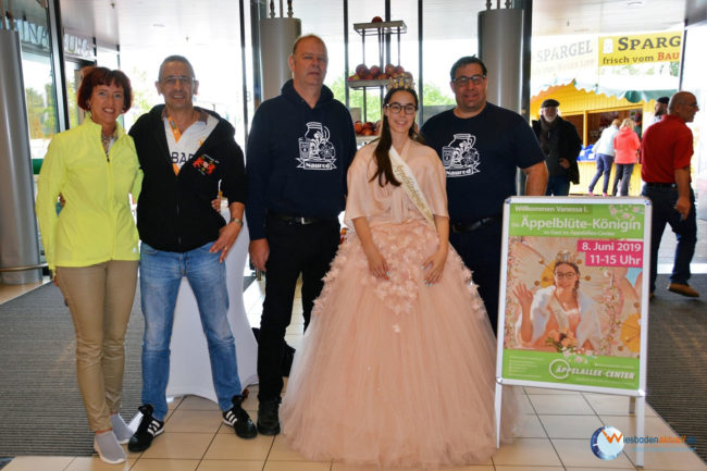 Äppelblüte-Königin bei uns im Äppelallee-Center