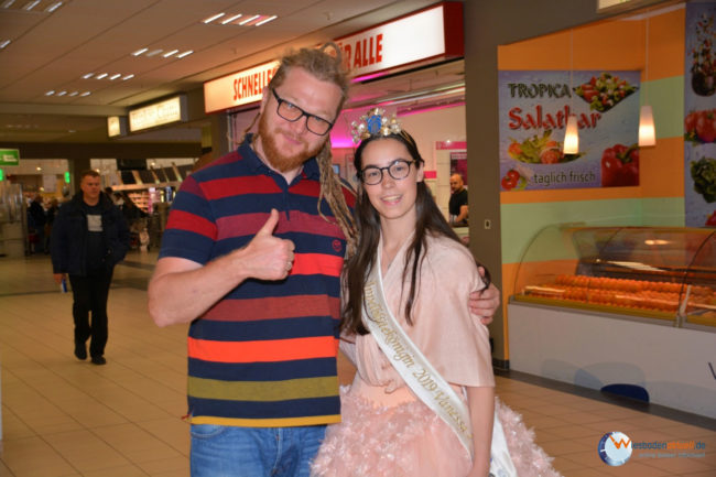 Äppelblüte-Königin bei uns im Äppelallee-Center