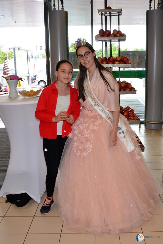 Äppelblüte-Königin bei uns im Äppelallee-Center