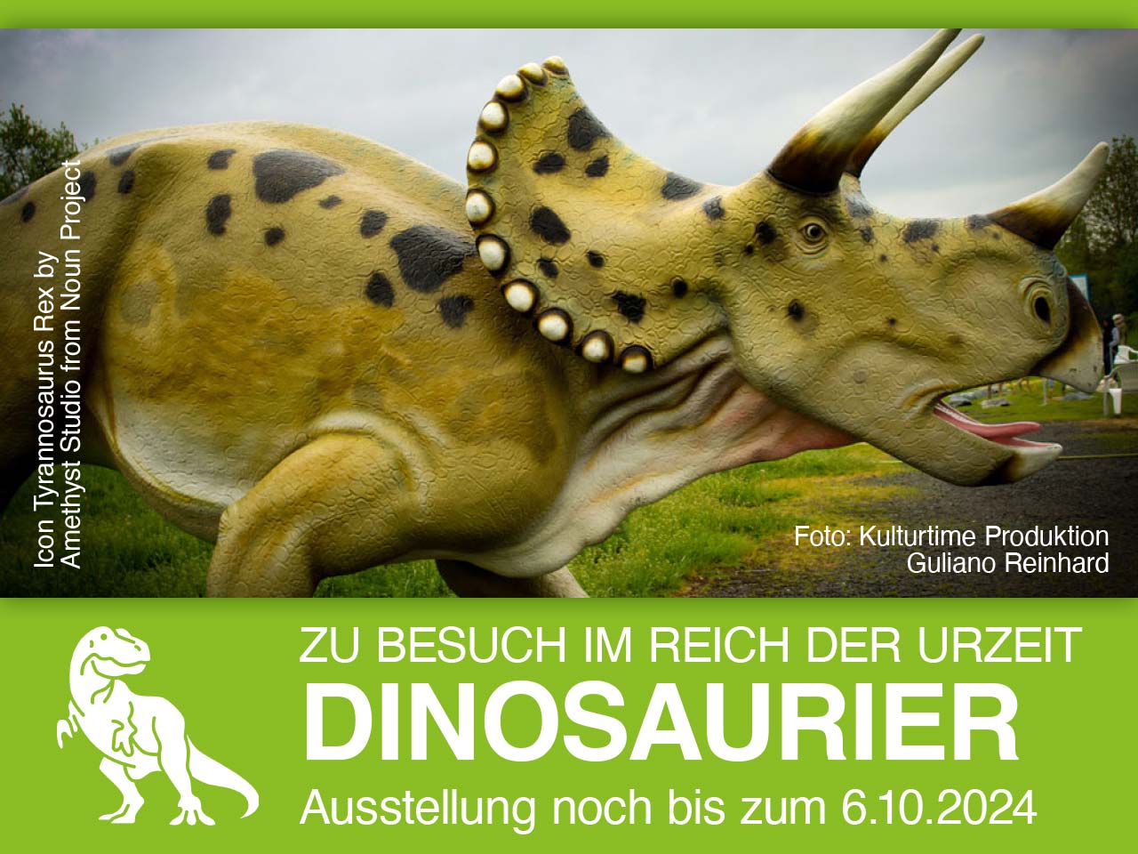 Dinosaurierausstellung im Center