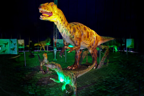 Dinosaurierausstellung im Center
