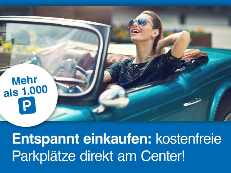 kostenfreie Parkplätze