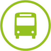 Anfahrt Bus